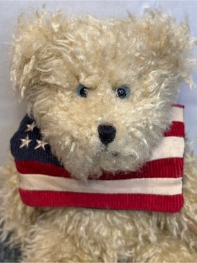 Boyd’s “Tyler Glorybear” - The Head Bean Collection - 8” - Patriotic, Americana